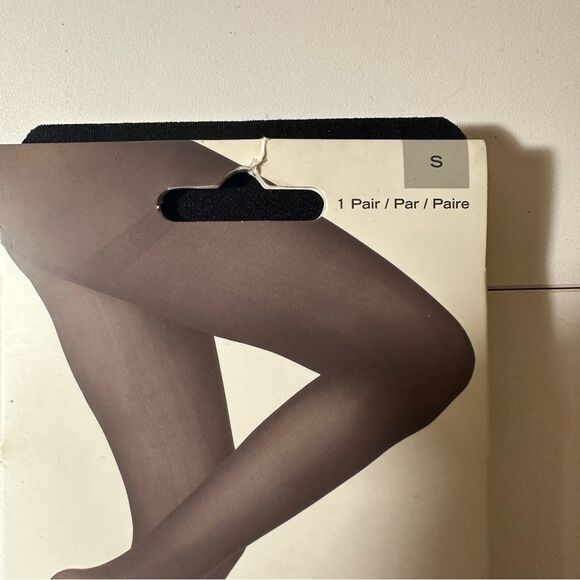 Minicci Tights Black Size Small Black 87% Nylon 13% Spandex Women - Picture 4 of 6